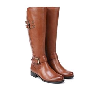 👢LIKE NEW Naturalizer Jessie Riding Boots Cognac